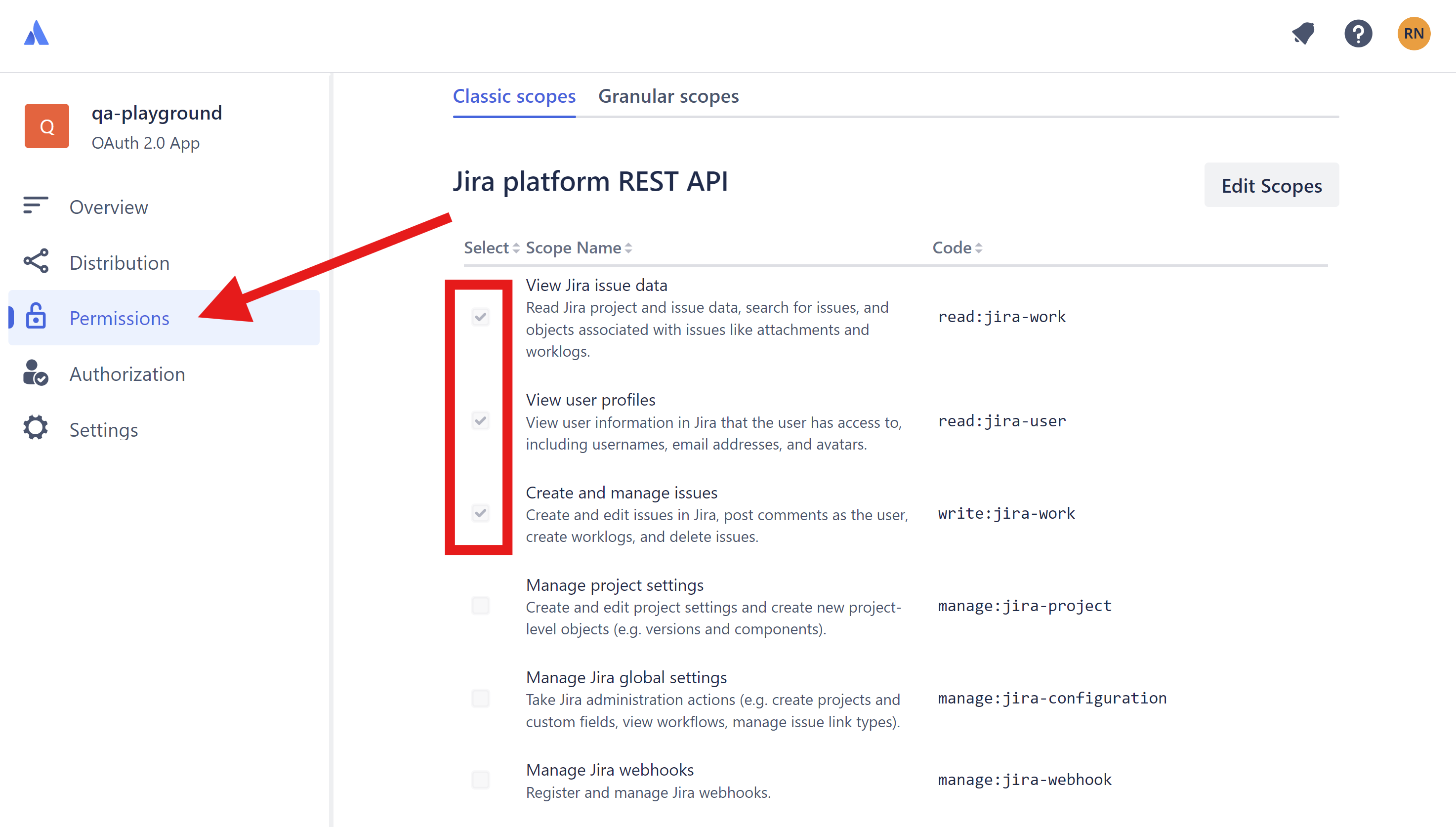 Jira Permissions